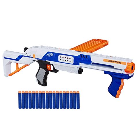 nerf n-strike elite blaster|nerf rampage n strike elite toy blaster.